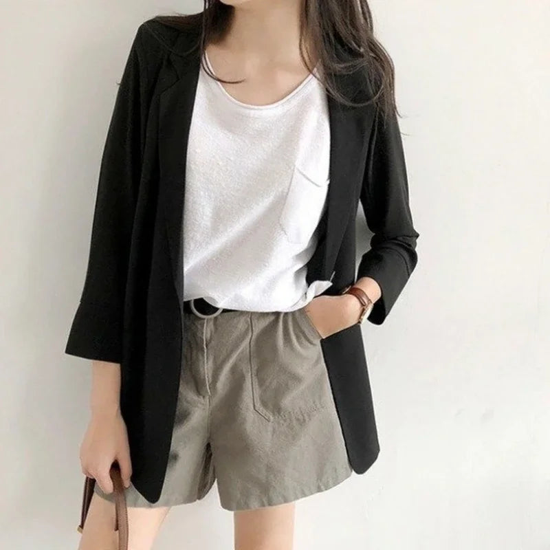 Spring Women’s Thin Blazer