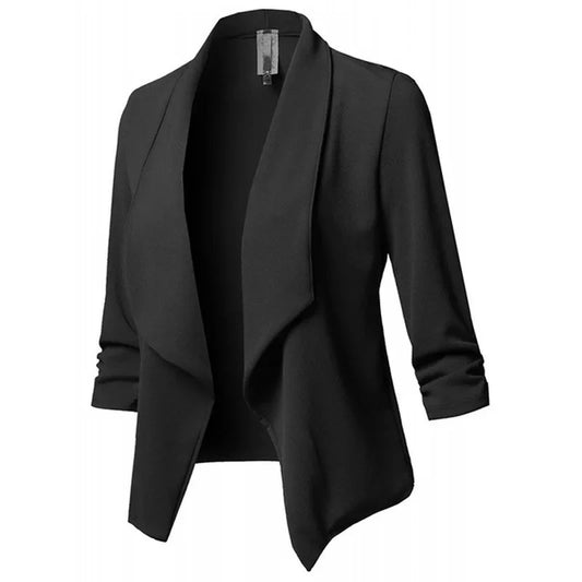 Women’s Black Thin Blazer