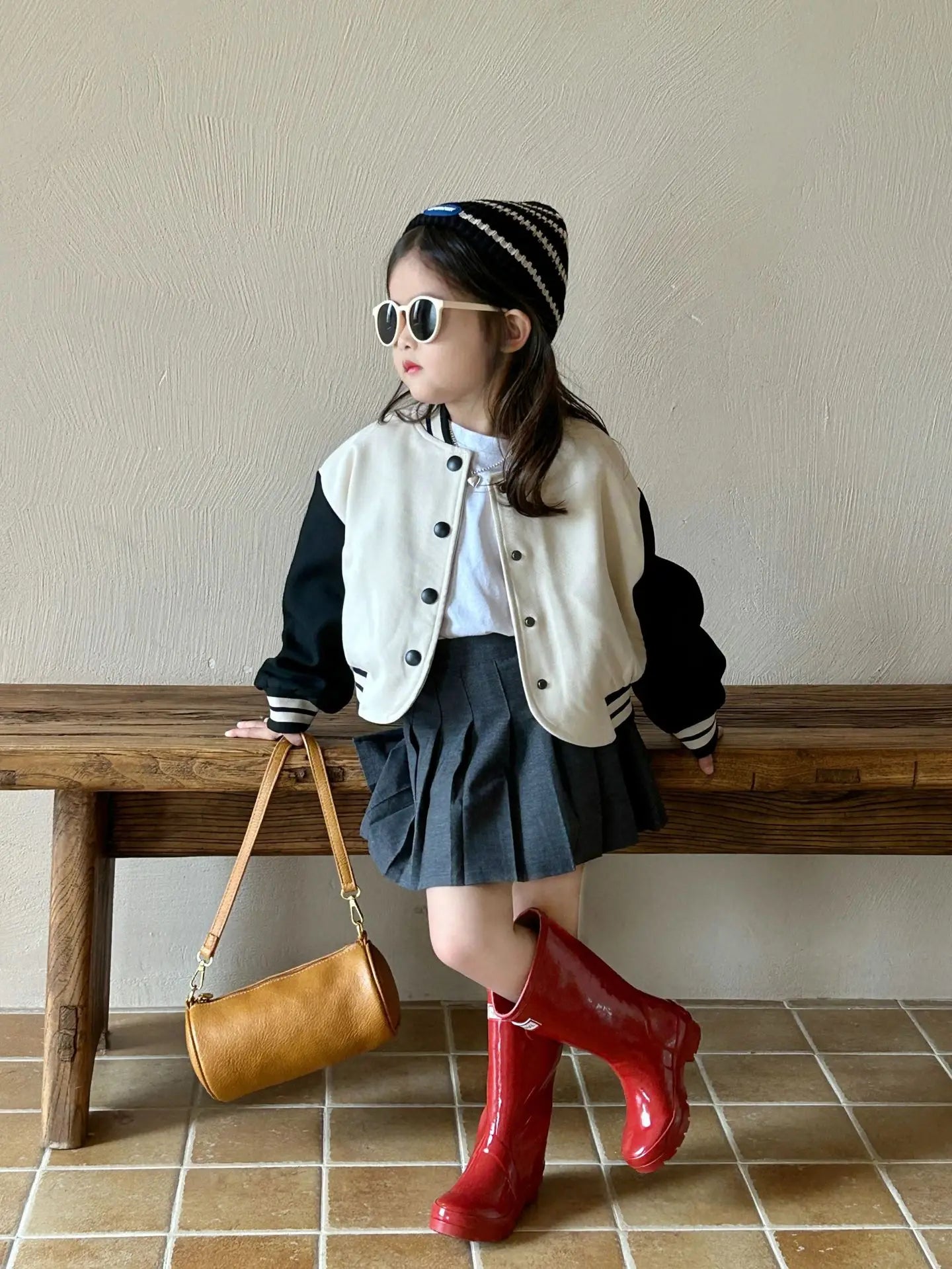 Baseball Coat - Short Casual Jacket for Kids