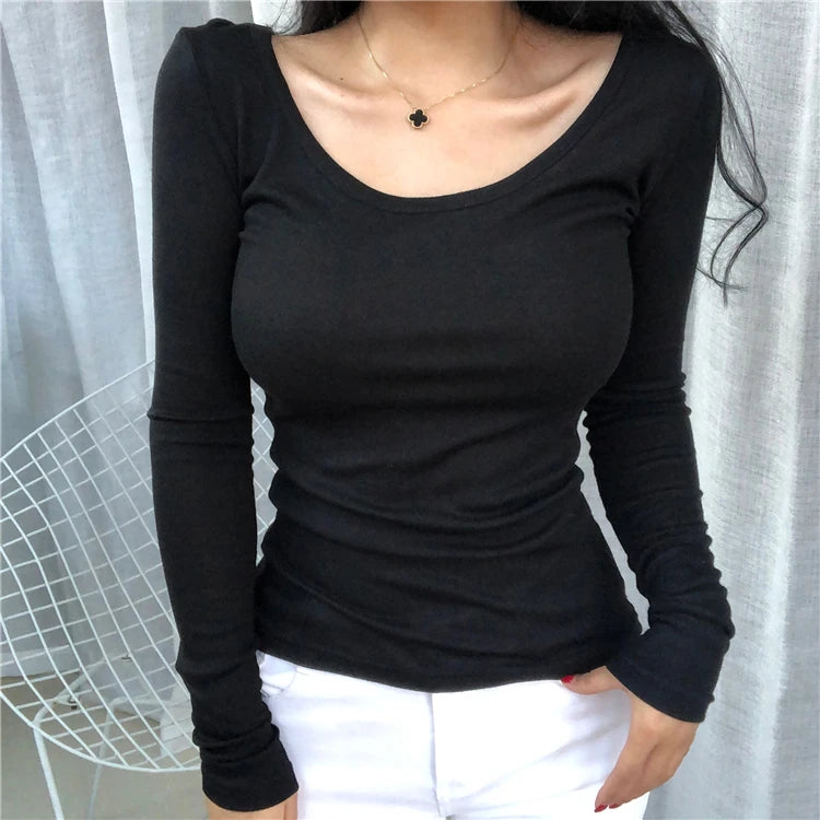 Women’s Cotton Long Sleeve T-Shirt