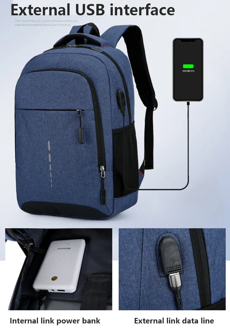 Classic Waterproof USB Backpack