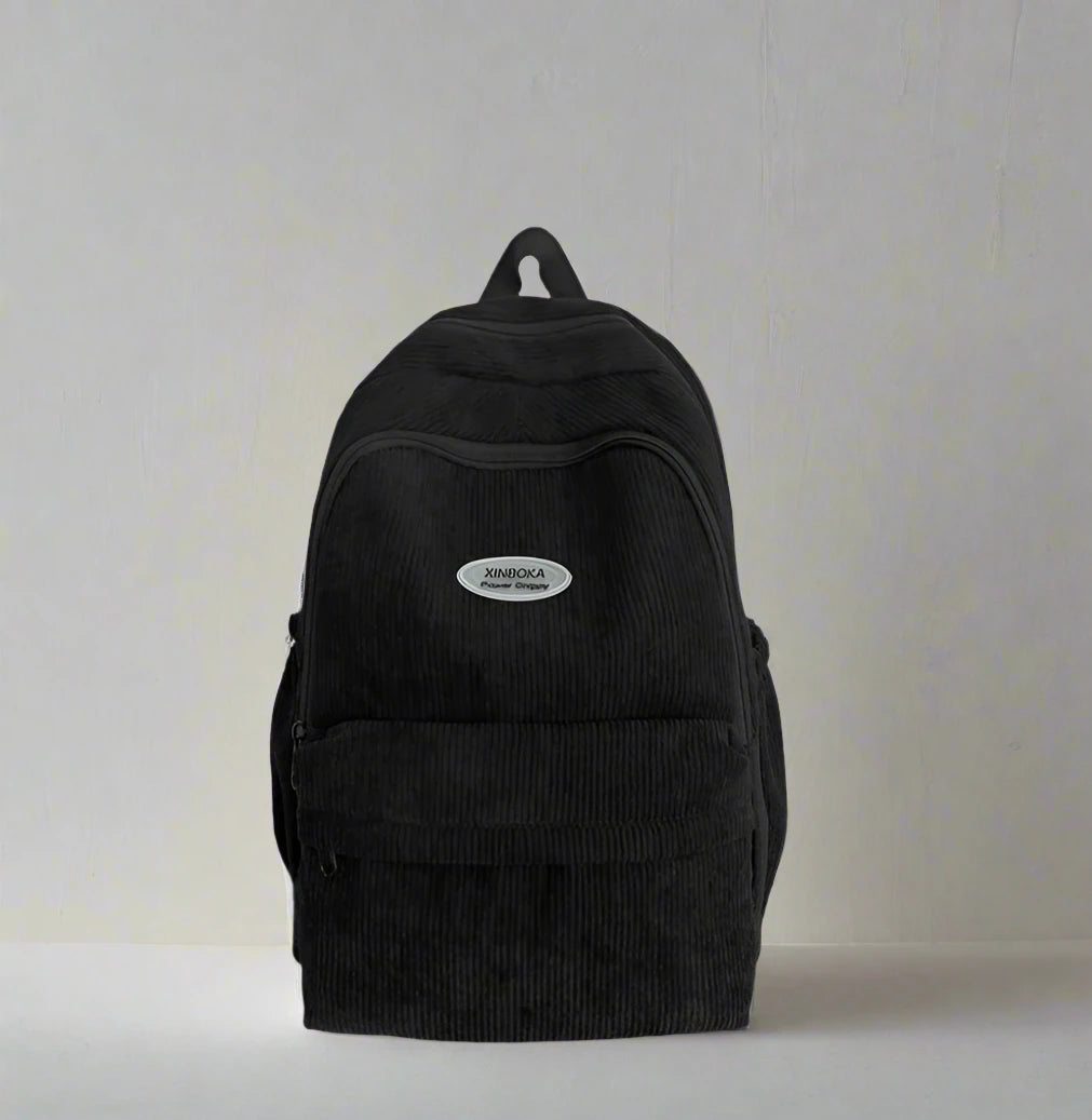 High Capacity Corduroy Backpacks