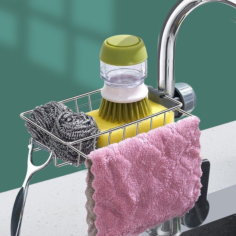 Adjustable Sink Drain Rack