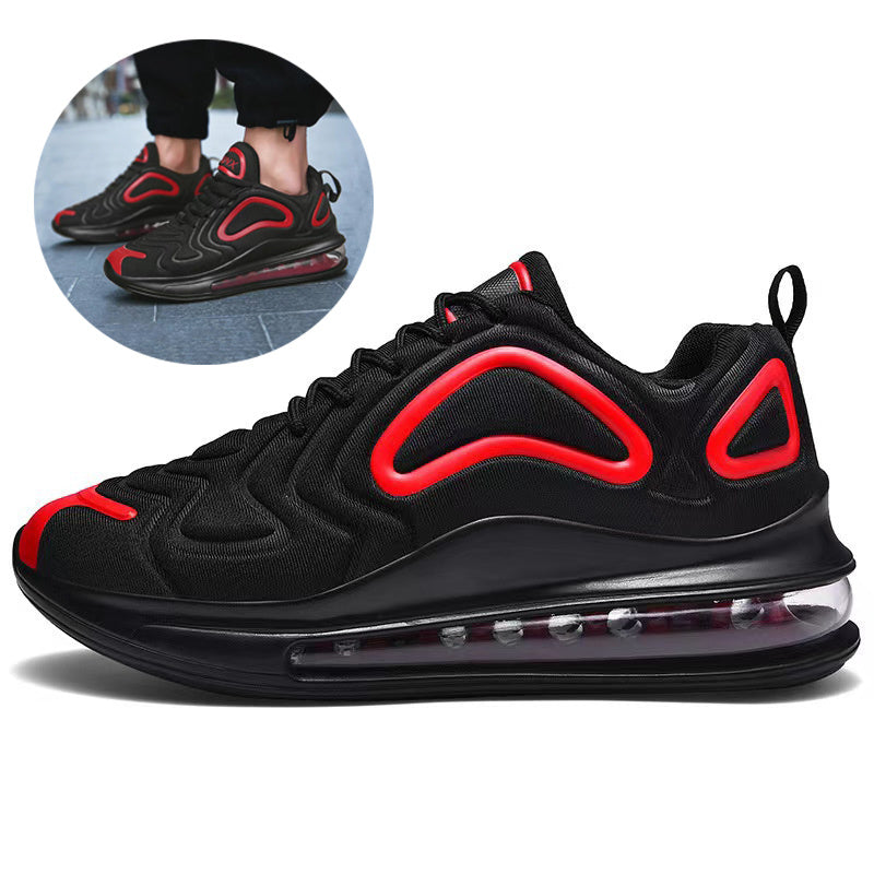 Men's Black Air Cushion Sneakers