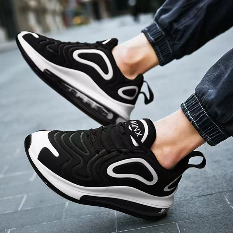 Men's Black Air Cushion Sneakers